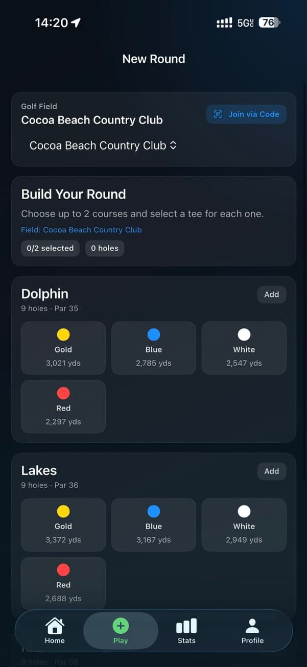 Build Your Round